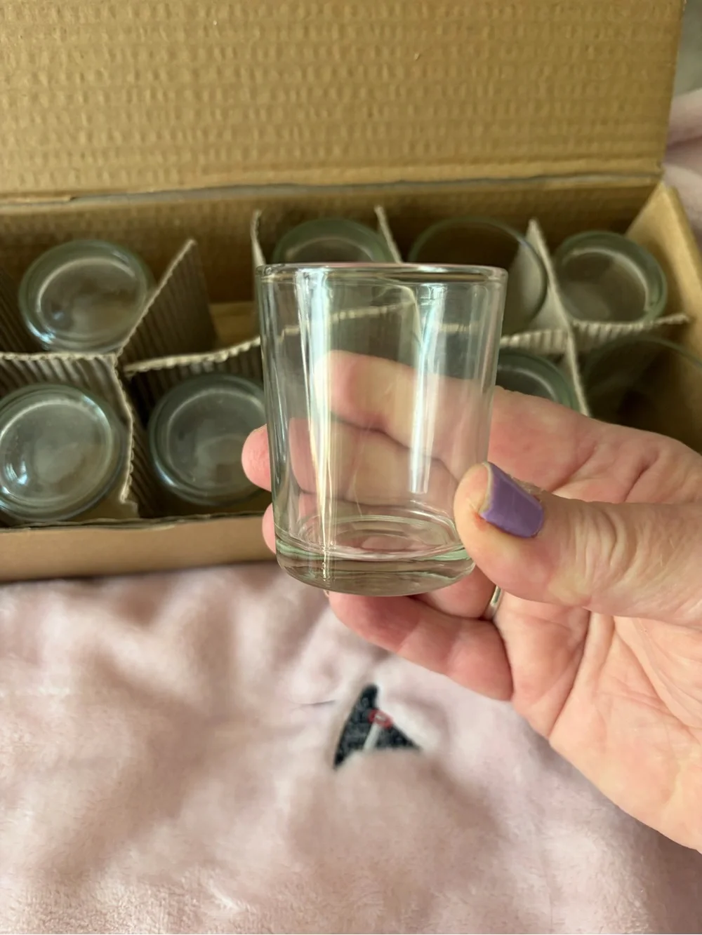Clear Glass Shot Glass Set - Durable Clear Glasses (Set of 12)